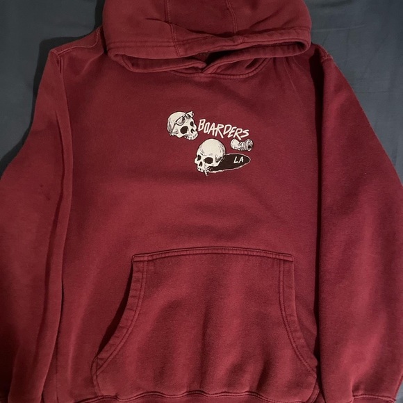 boarders LA skull hoodie - Picture 1 of 2